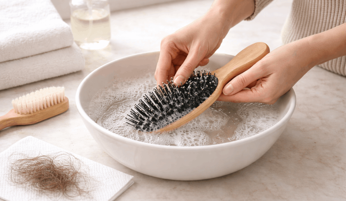 How to Clean Hairbrushes the Right Way